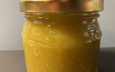 Green tomato jam