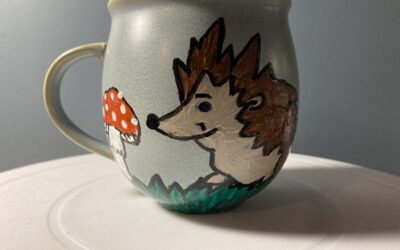 Hedgehog mug